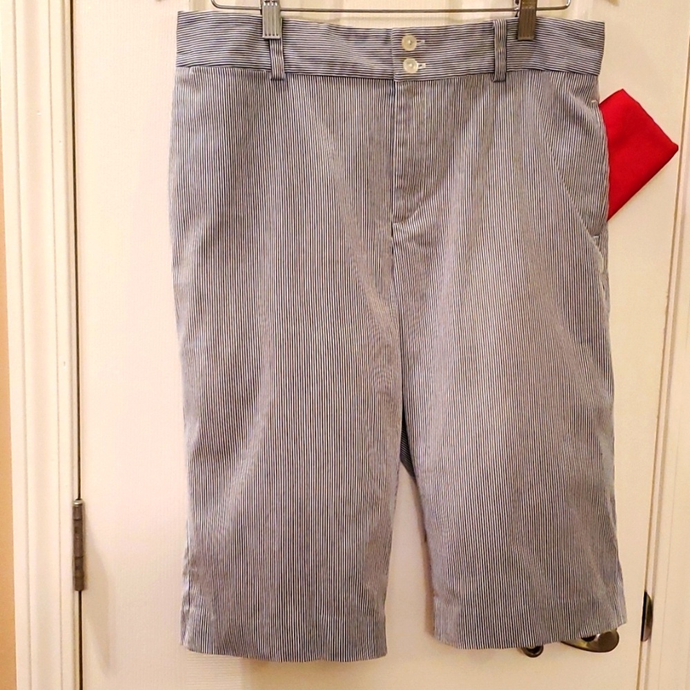 Lauren seersuckers petal pusher        size 10